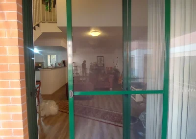 Flyscreen Door Heavy Duty Aluminium Frame Colour Federation Green #2