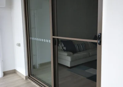 Flyscreen Door Heavy Duty Aluminium Frame Colour Jasper #2