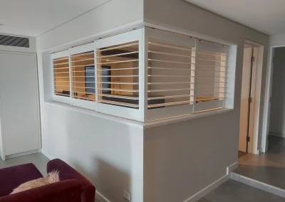 PVC Shutters Sliding Configuration 90mm Louvre #10