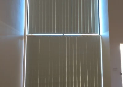 Vertical Blinds 127mm Slat Blockout Fabric #1