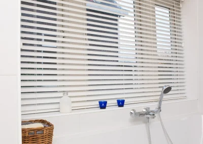 Visionwood PVC Venetians 50mm slat Vivid White colour #8