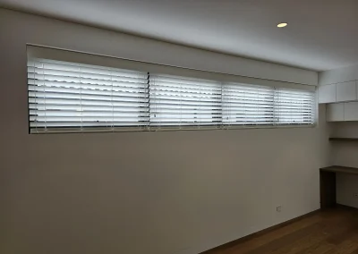 Visionwood PVC Venetians 63mm slat Vivid White colour #1